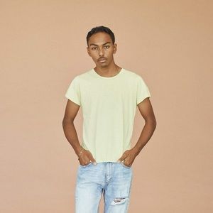 NWT Jungmaven Basic Tee | Summer Grass | Size Small